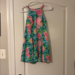 colorful lilly pulitzer girls dress